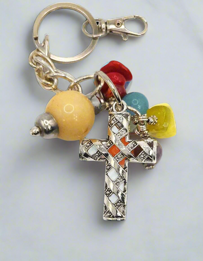 Cross Key Chain - Colors