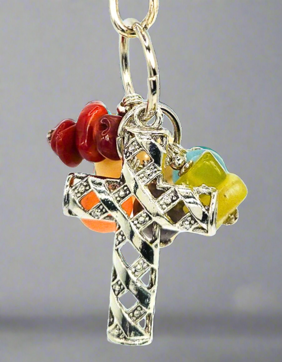 Cross Key Chain - Colors