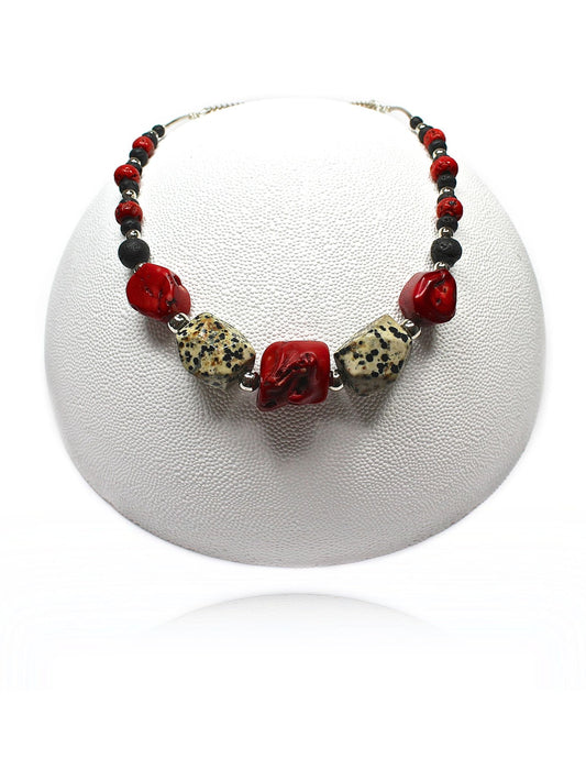 Red Lava Necklace