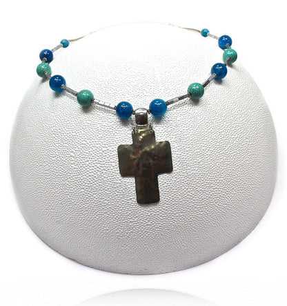 Sea Cross Necklace