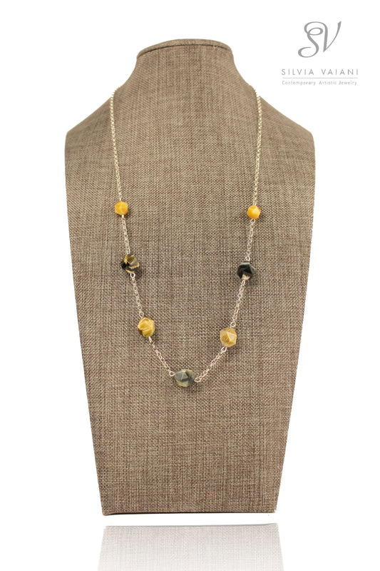 Dark Honey Necklace