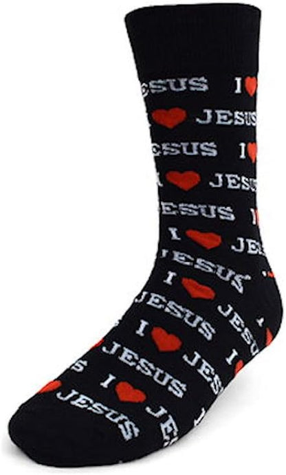 I Love Jesus - Men Socks