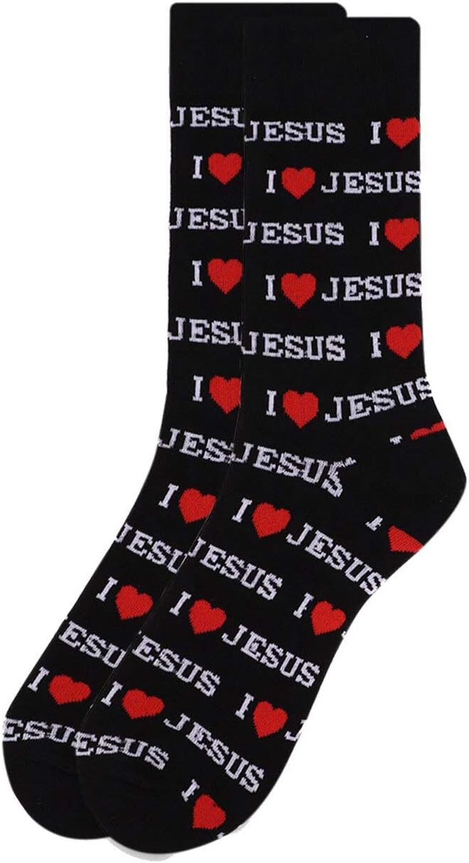 I Love Jesus - Men Socks