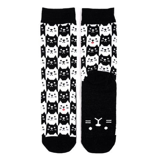 Black & White Cats - Women Socks