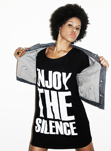 Enjoy the Silence - T-shirt Dress