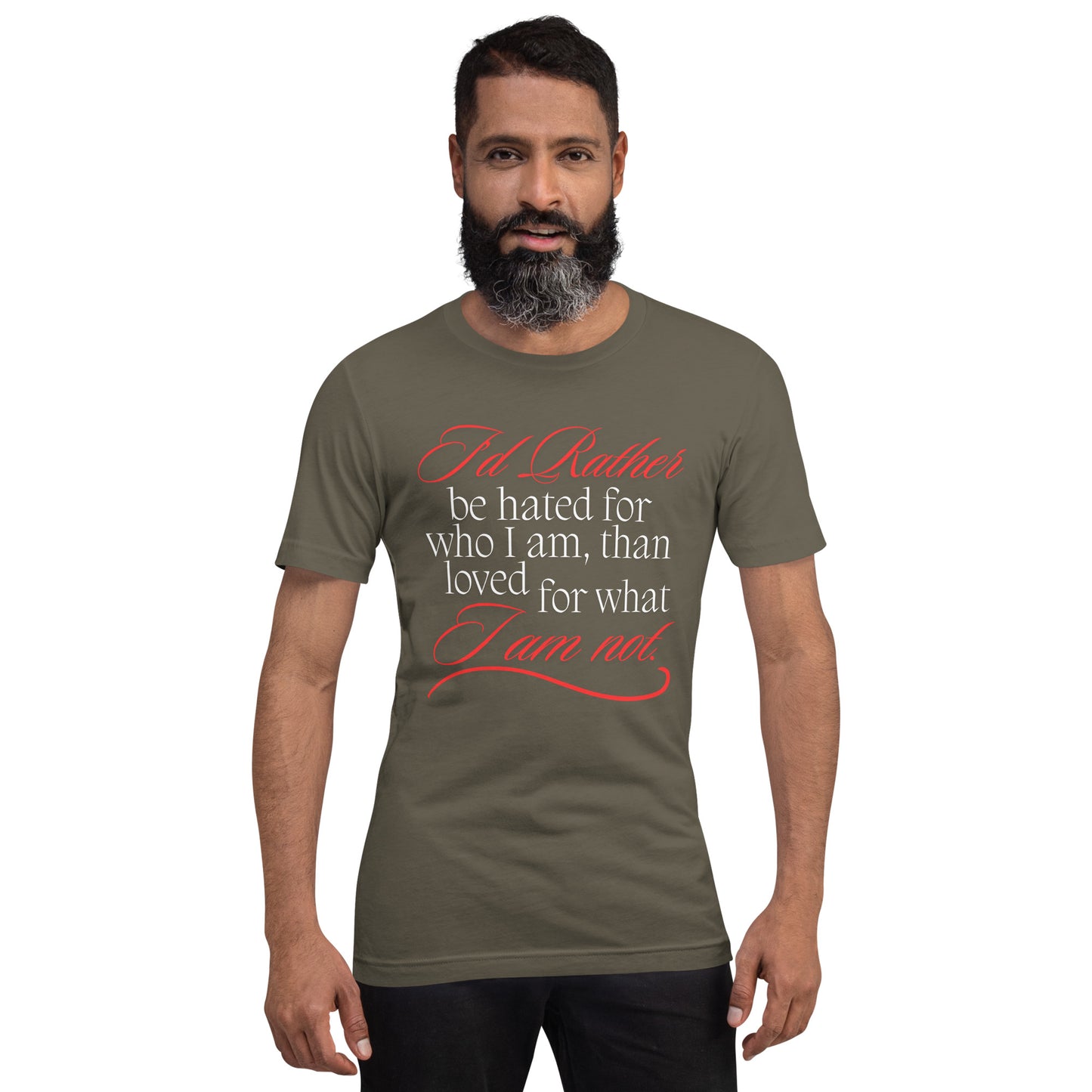 I'd Rather Unisex t-shirt