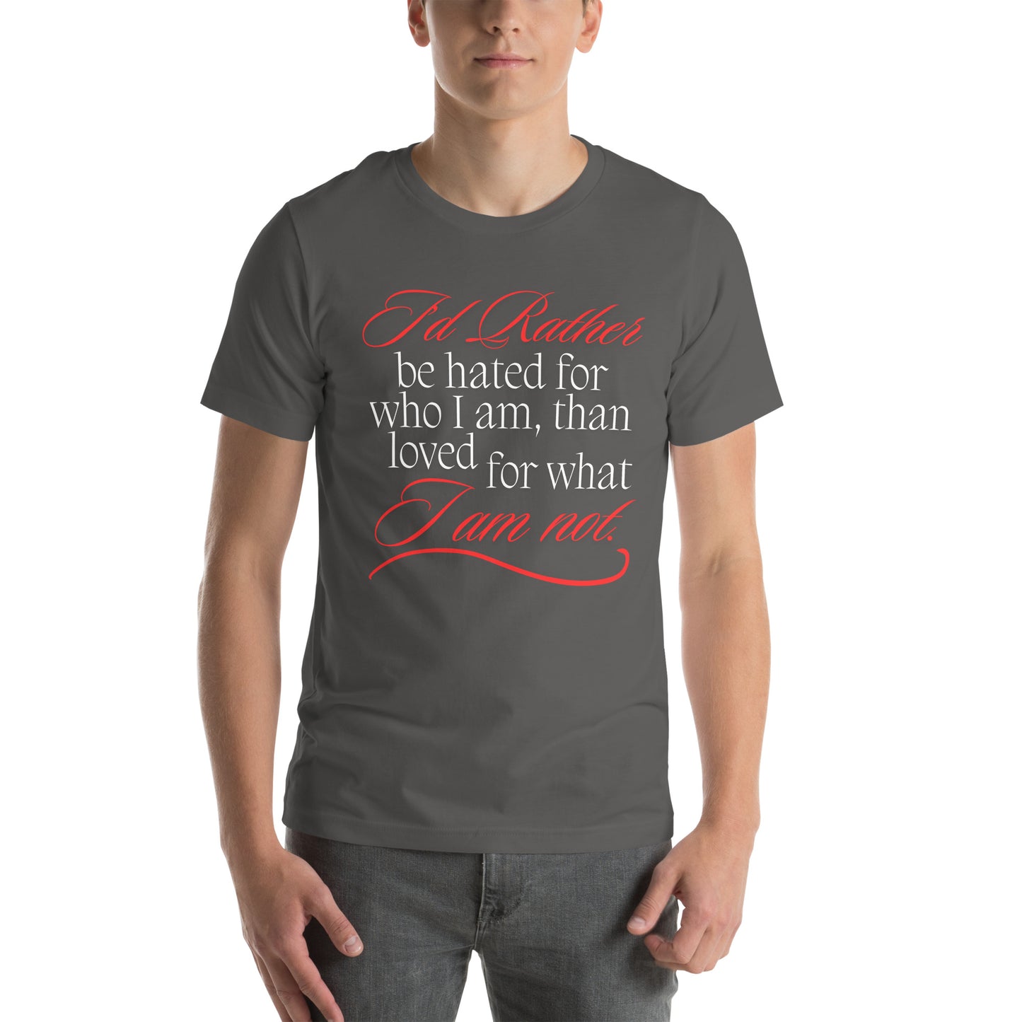 I'd Rather Unisex t-shirt