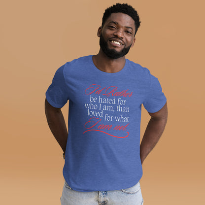 I'd Rather Unisex t-shirt