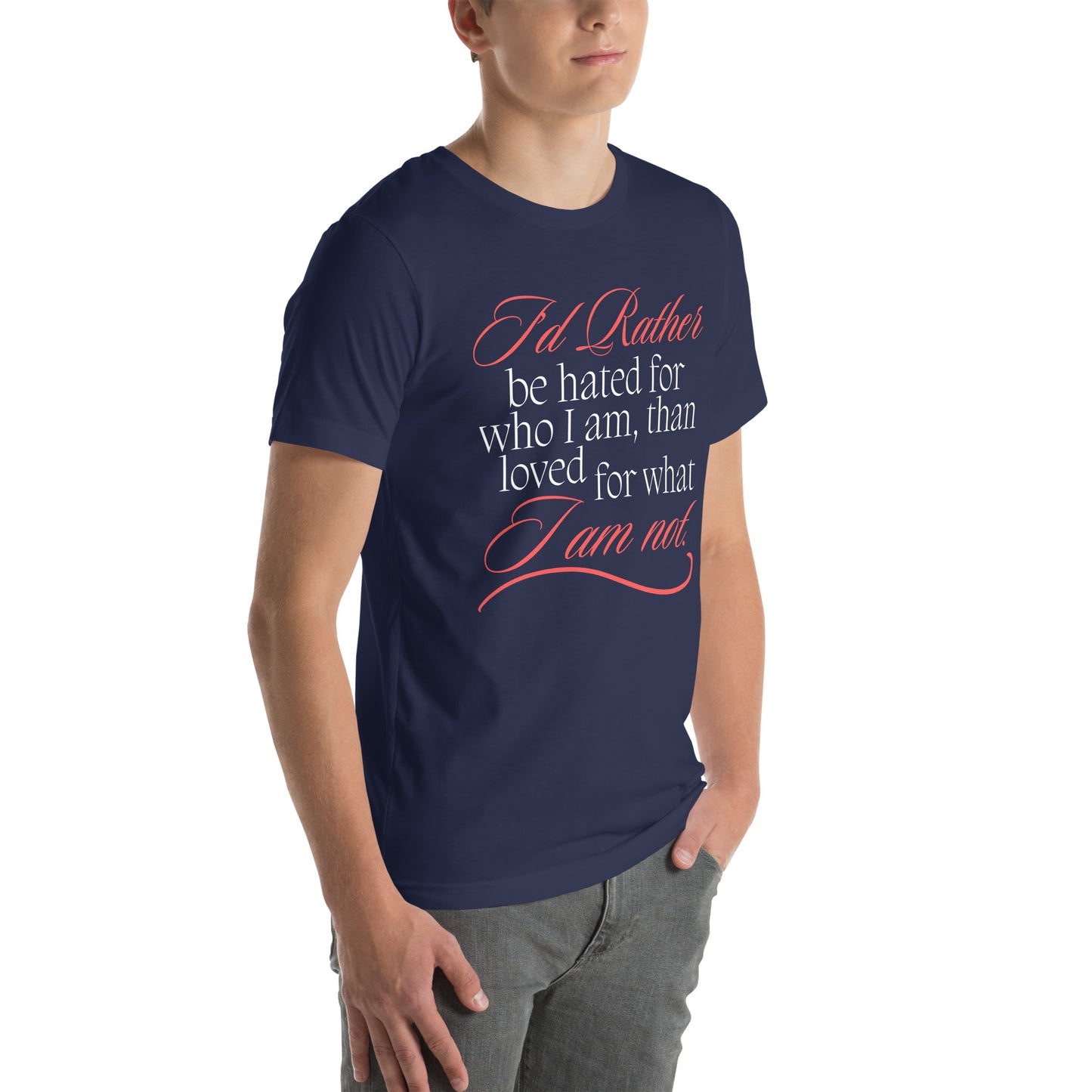 I'd Rather Unisex t-shirt