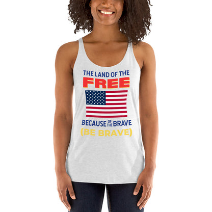 Be Brave Women's Racerback Tank