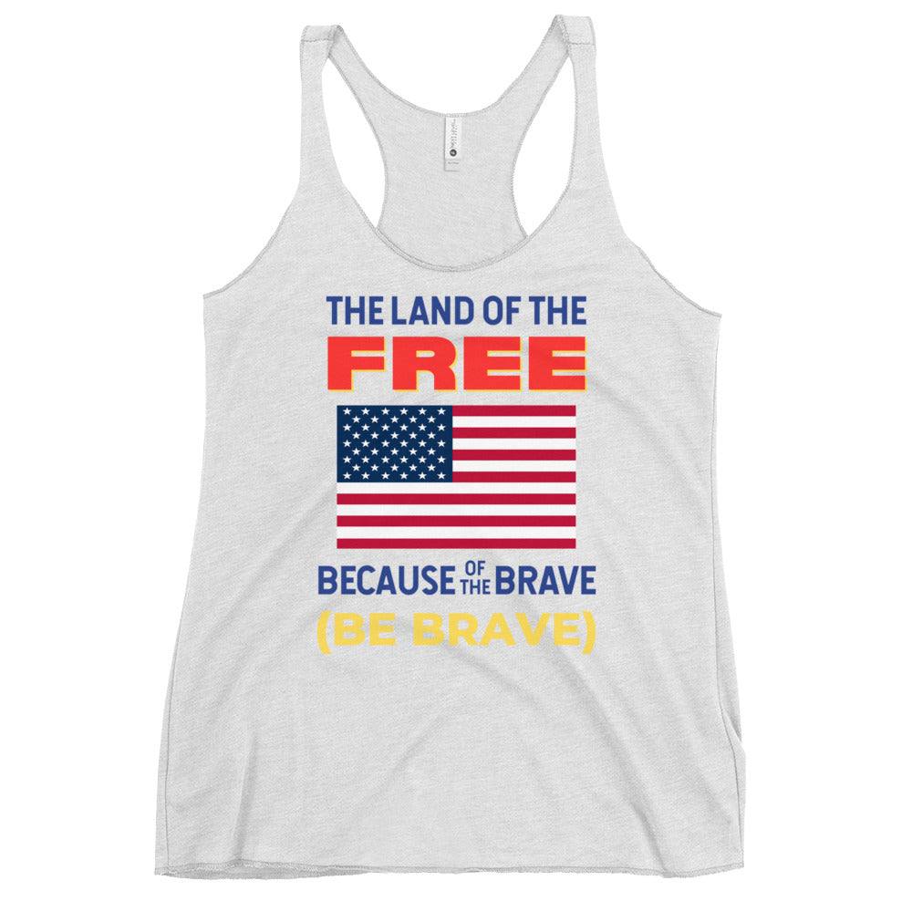 Be Brave Women's Racerback Tank