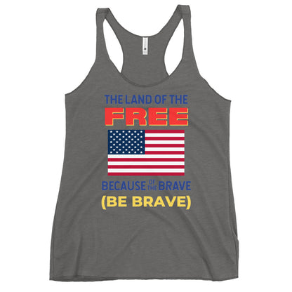 Be Brave Women's Racerback Tank