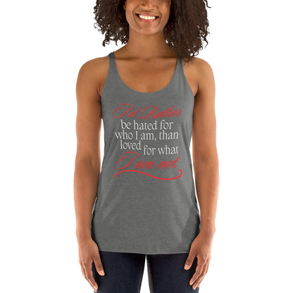 I'd Rather Women's Racerback Tank