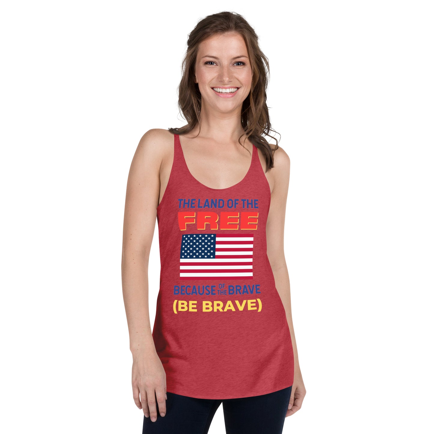 Be Brave Women's Racerback Tank